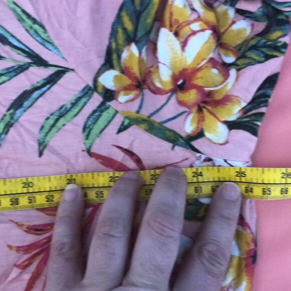 Belle by Kim Gravel Floral Print Rayon Knit Top Long Sleeve Multicolor Size 1X - Picture 6 of 7